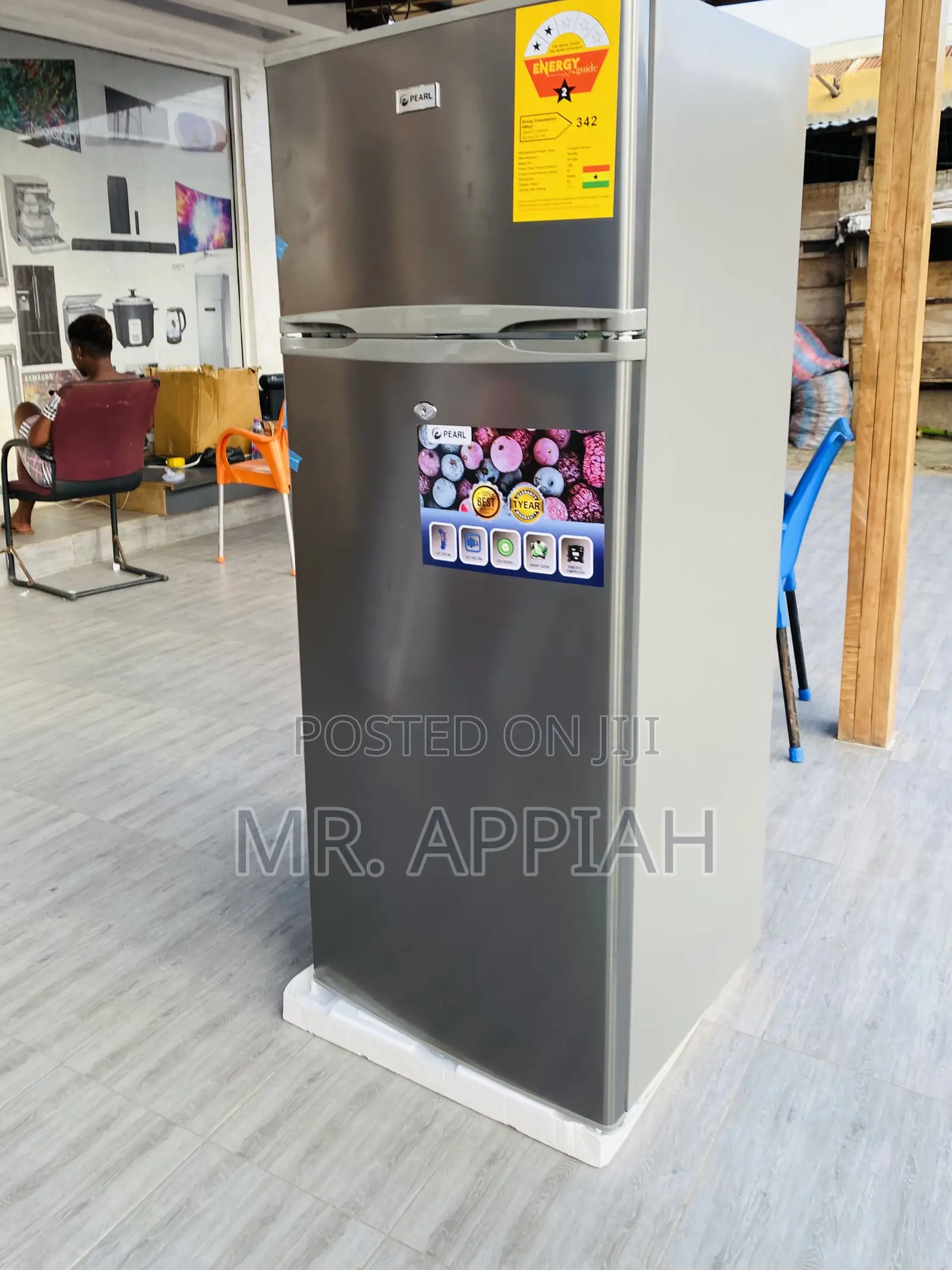 Shop Classic Pearl PF-250 2 Door Electric Fridge(205ltr).