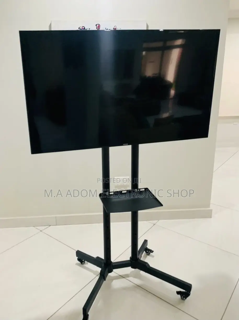 Anti-Rust Moveable Tv Trolly for 32” to 70 Inch Tv,Black.