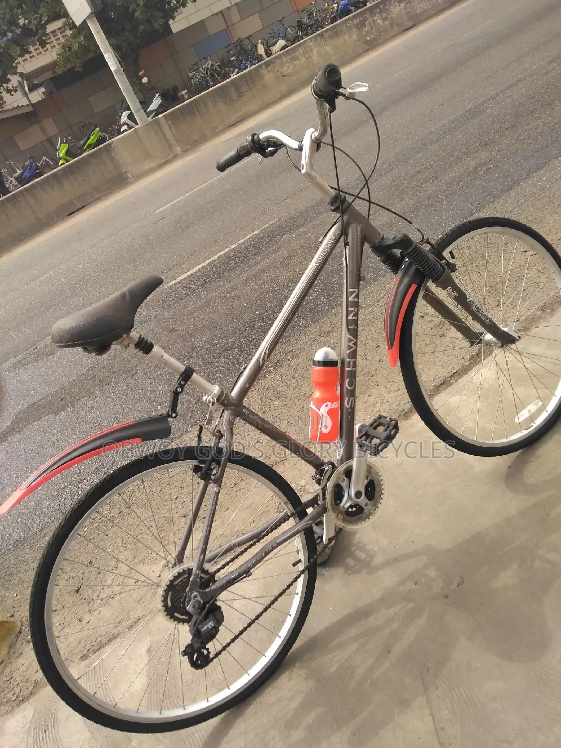 Sporty Bicycle Slim Tyres