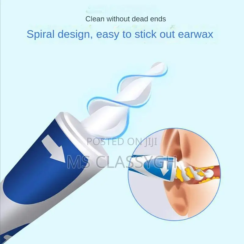 Ear Wax Cleaning Kit Spiral Silicon Ear Care Pick Earwax Rem