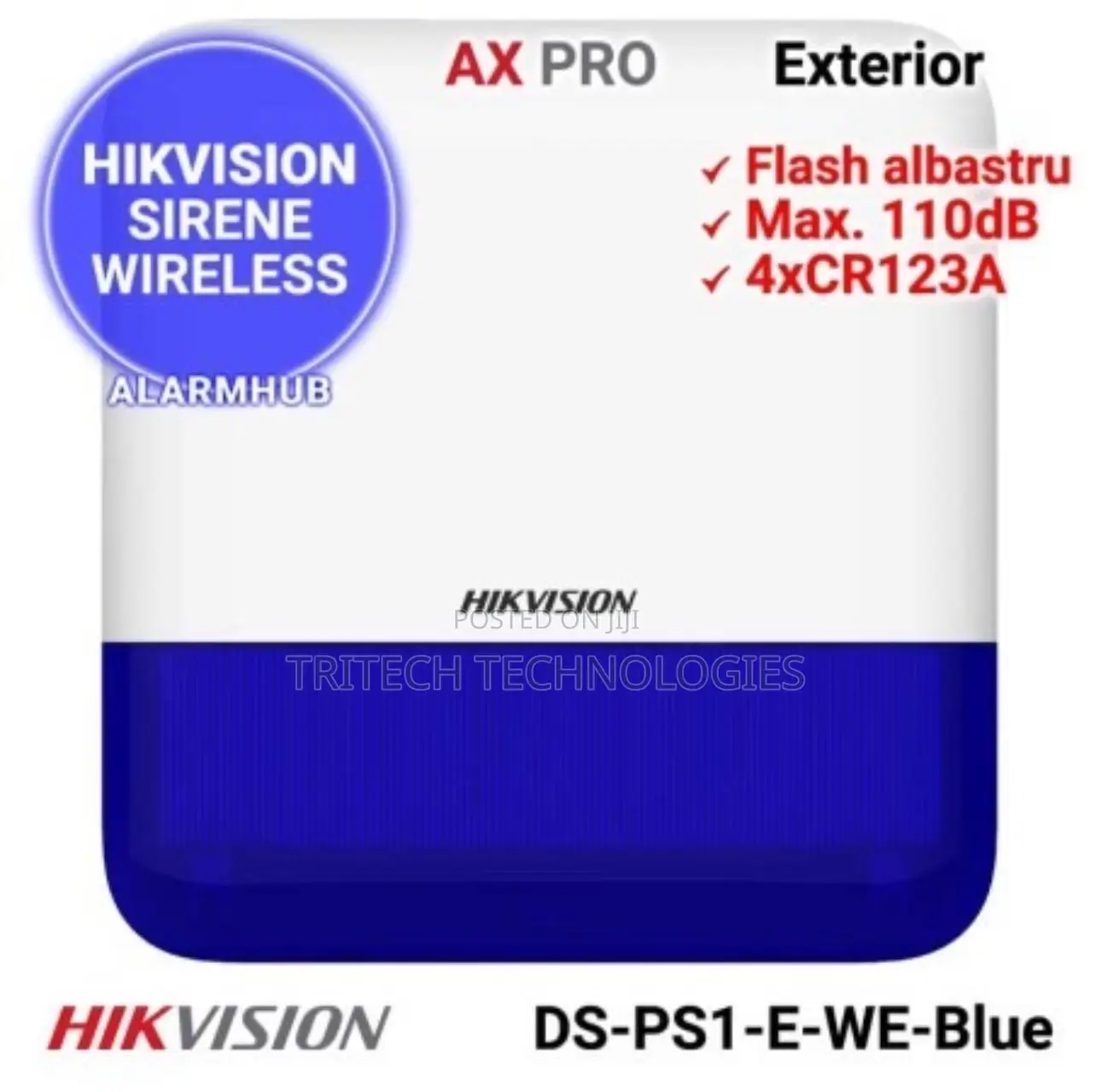 Hikvision Ax Pro Ds-Ps1-E Wireless Outdoor Sounder Strobe