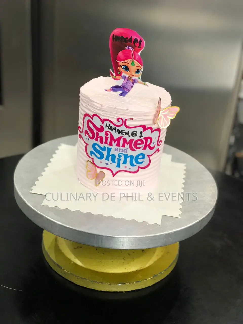 Shimmer and Shine Theme Cake