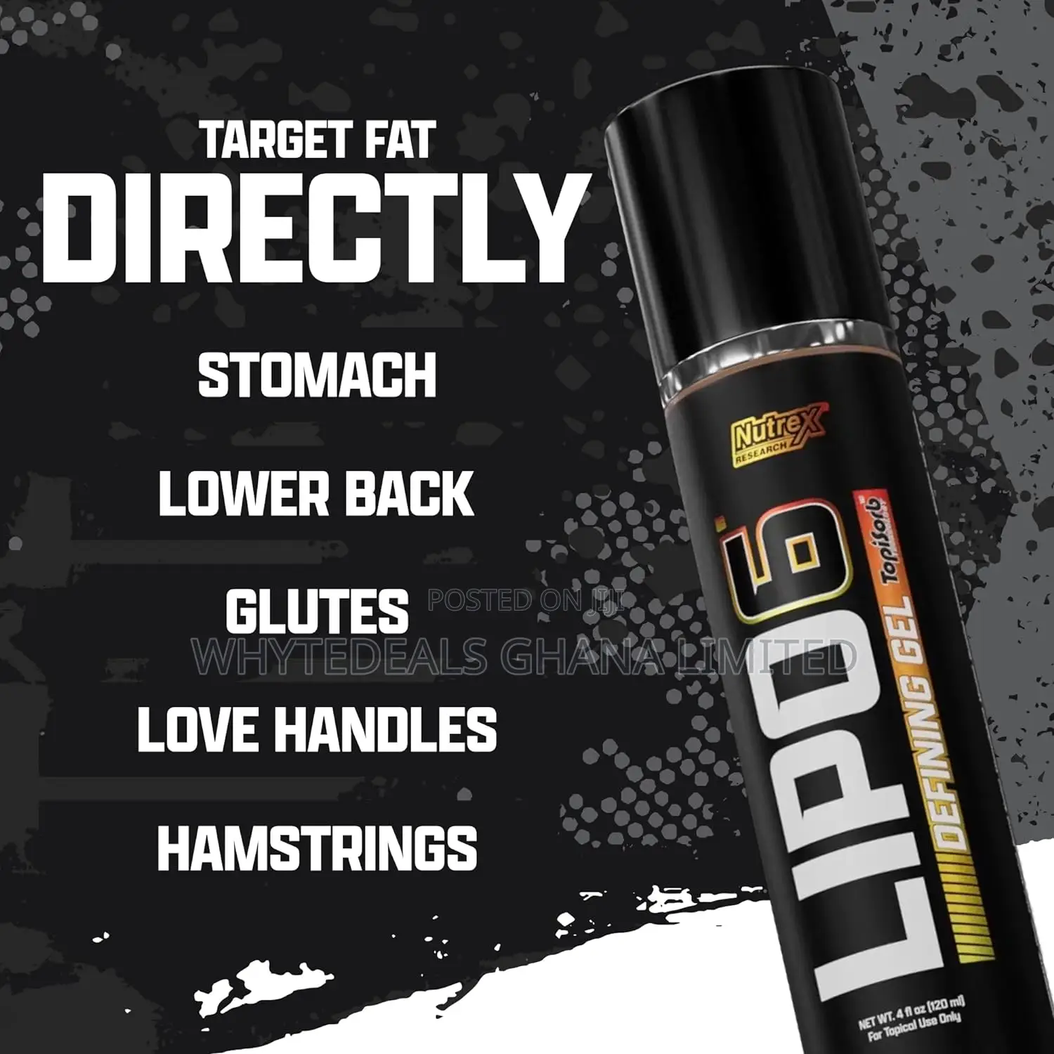 Lipo-6 Defining Gel Fast Acting Fat Burner For Men Women