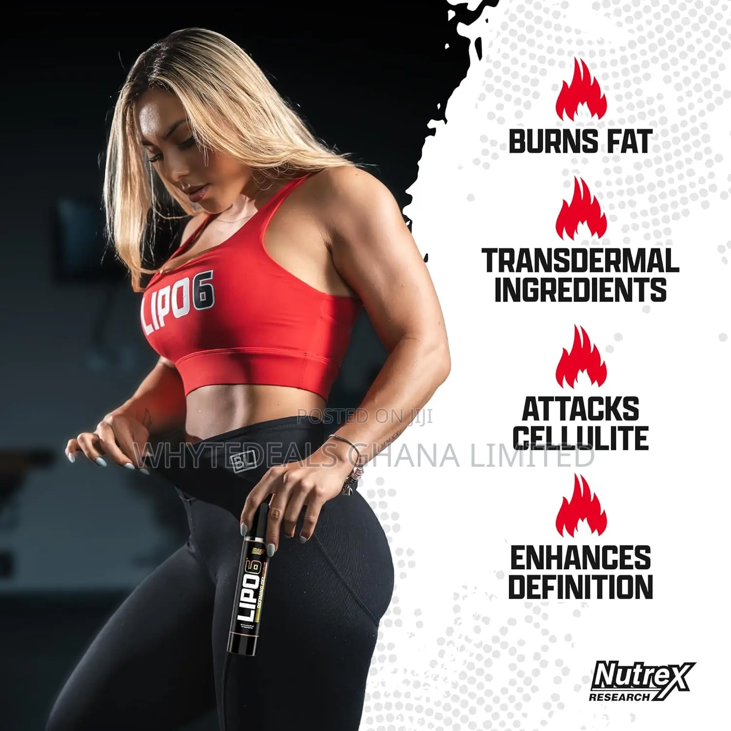 Lipo-6 Defining Gel Fast Acting Fat Burner For Men Women