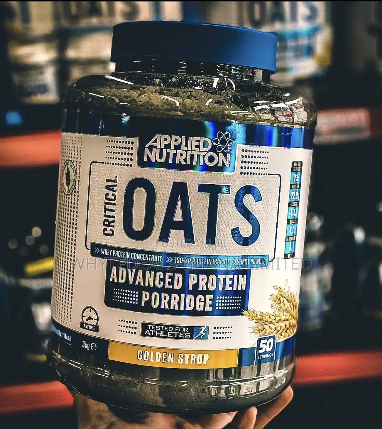Critical Oats - Whey Protein Isolate- Porridge Breakfast