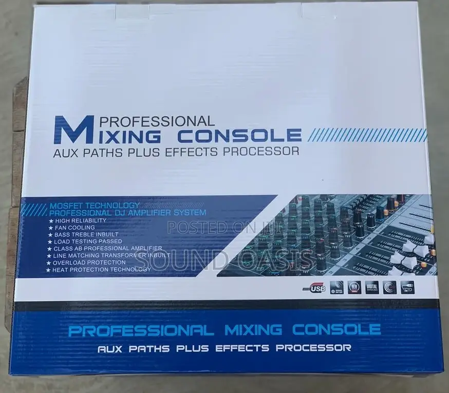Yamaha Mx800 8channel Analog Mixer With Usb and Bluetooth