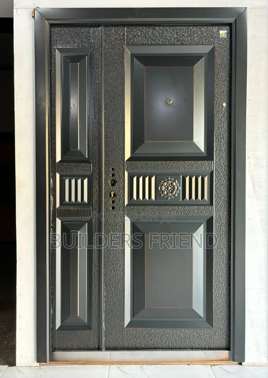 Anti Rust Steel Standard One Half Security Door+Accessory