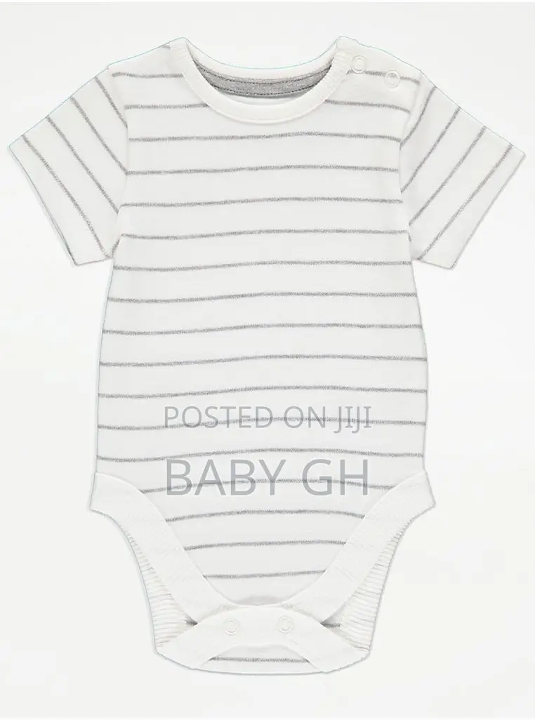 George Ash Dungarees and White Romper Set