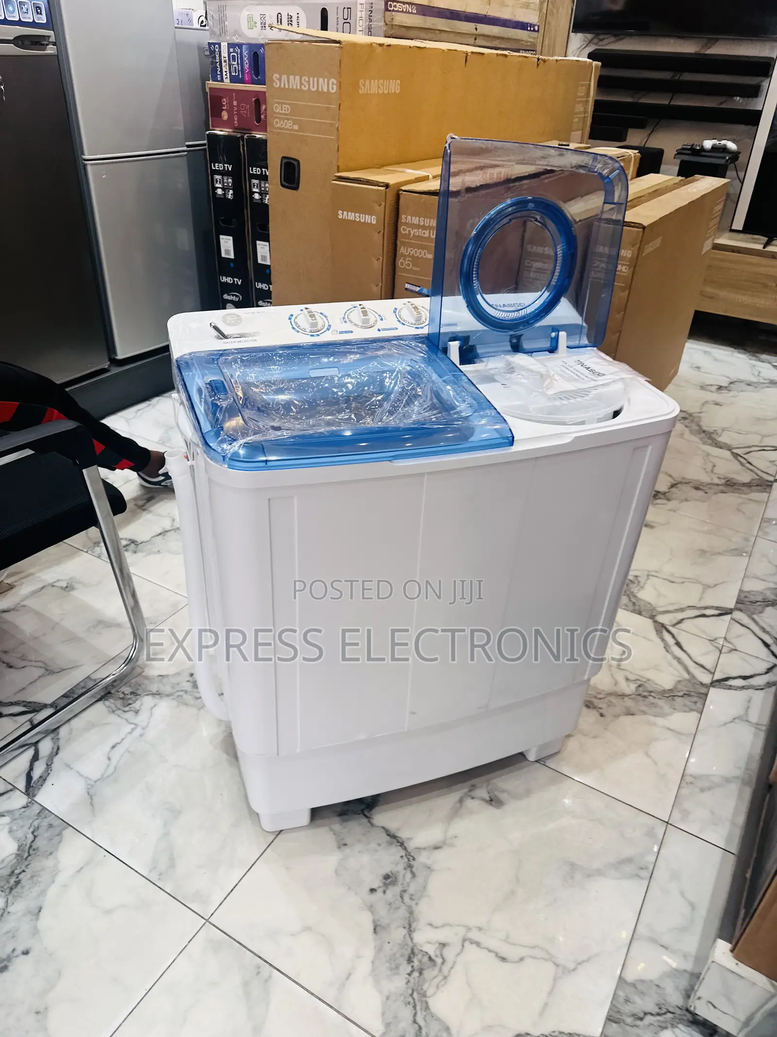 Enhance Your Home . With Nasco 8kg Topload Washing Machine