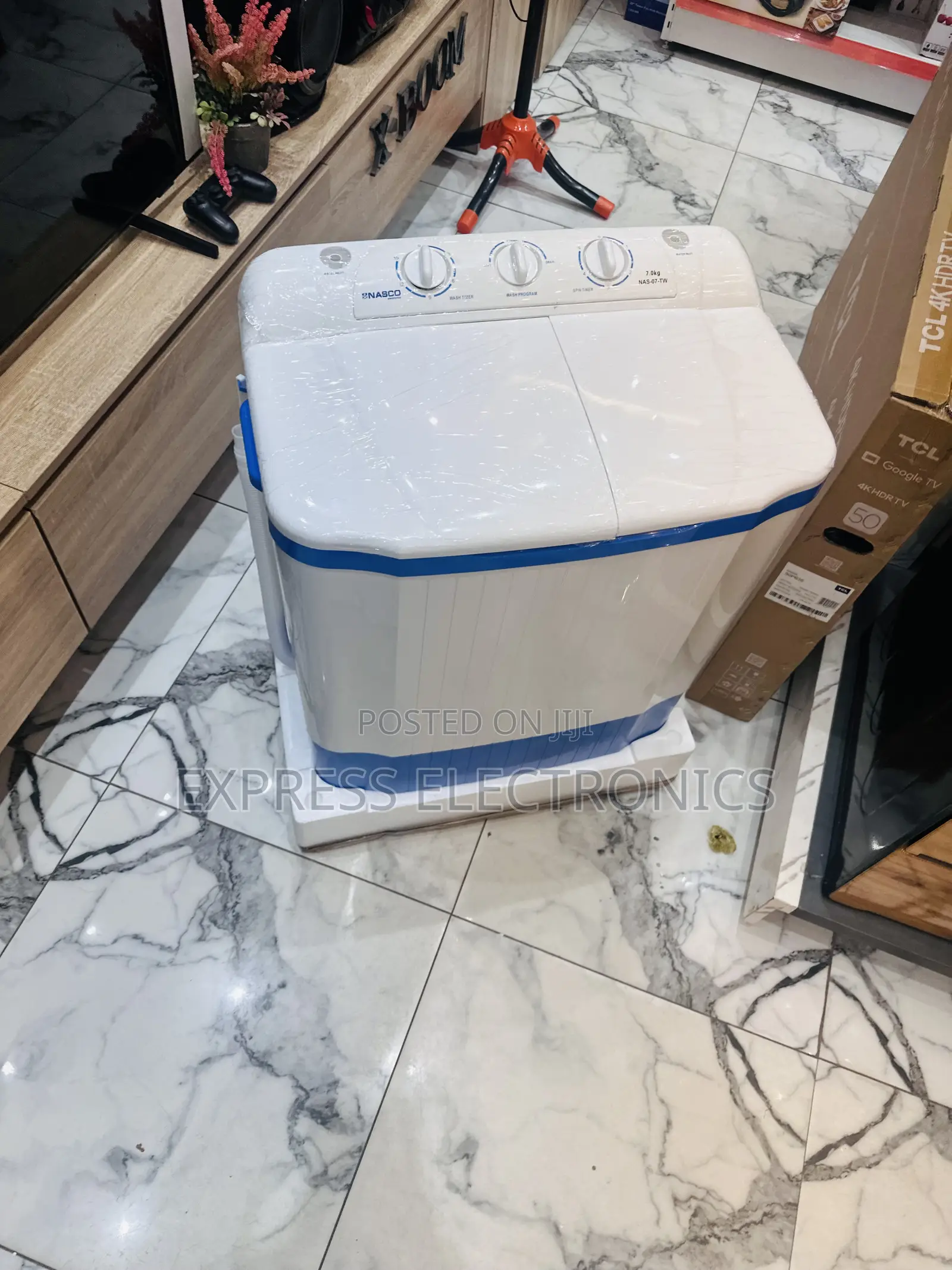 Enhance Your Life With 7kg Topload Washing Nasco Twintub