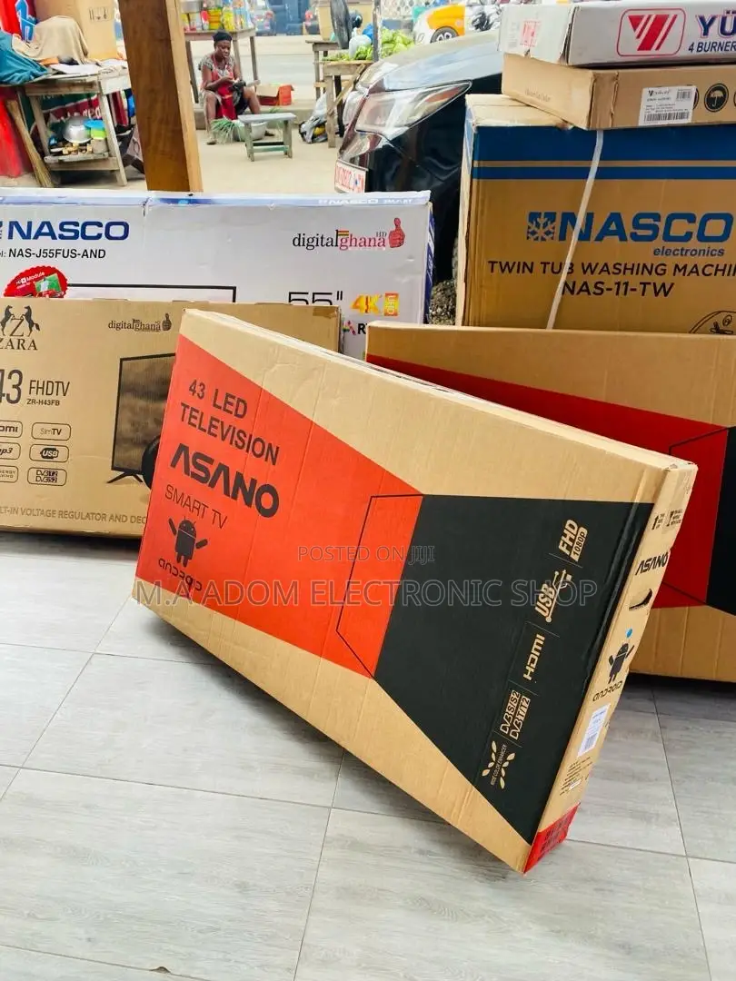 Shop Quality Asano 43 Inch Digital Satellite Smart Led Tv.