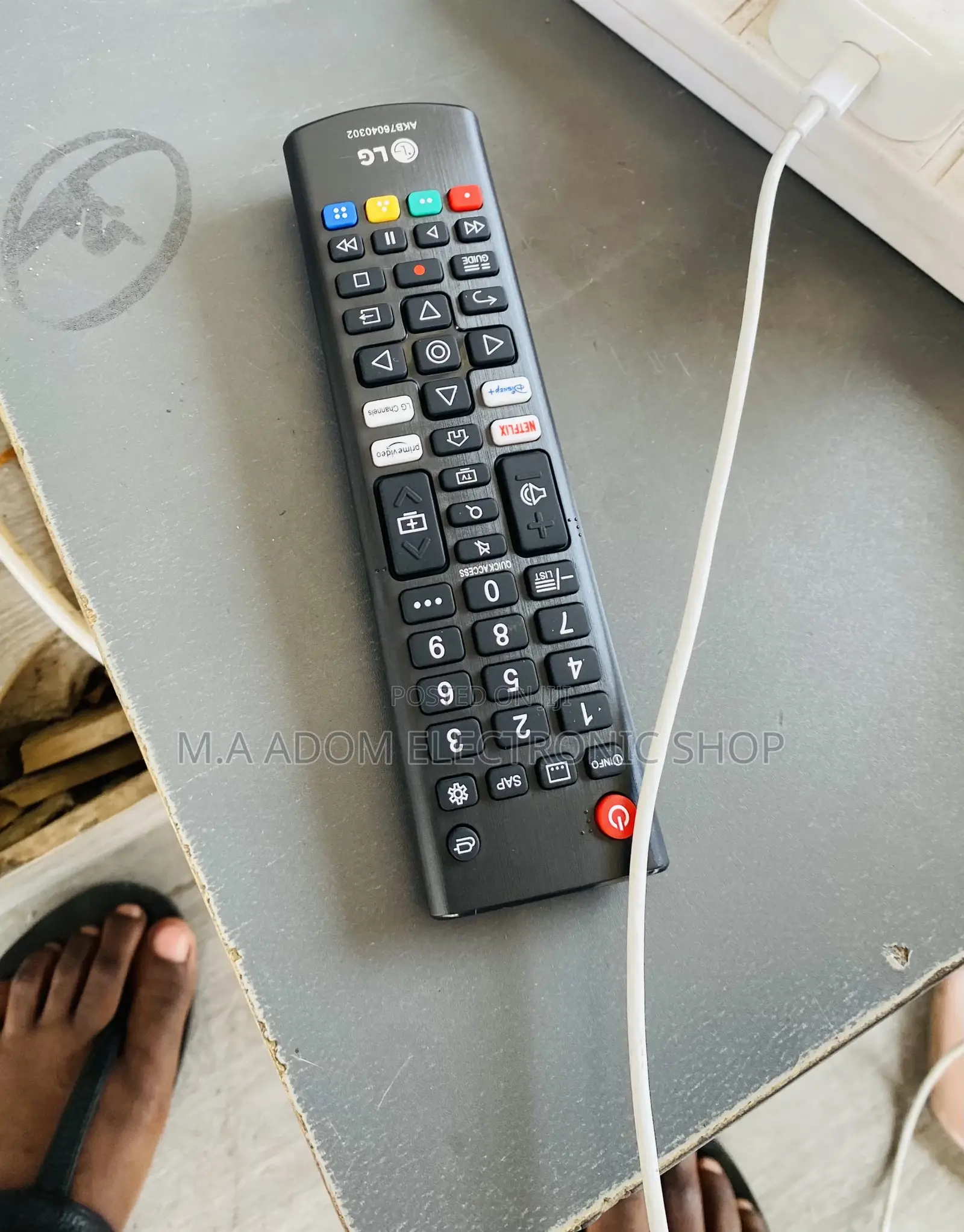 Quality Yet Affordable LG Remote Control,Black.
