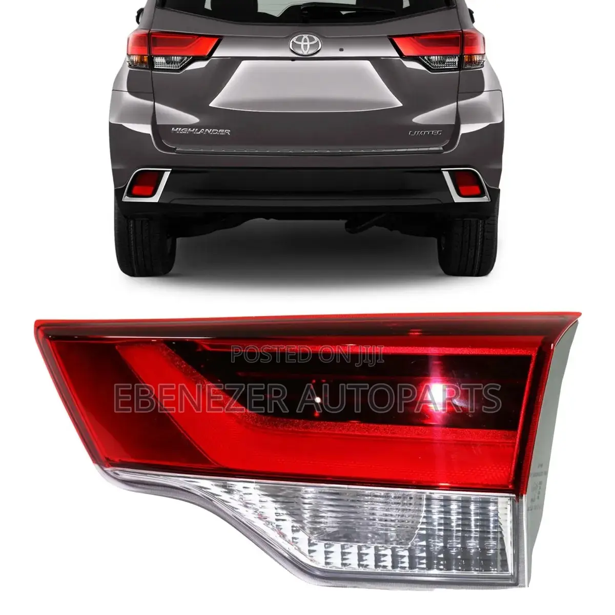 Toyota Highlander 2017,2018,2019 Boot Lights