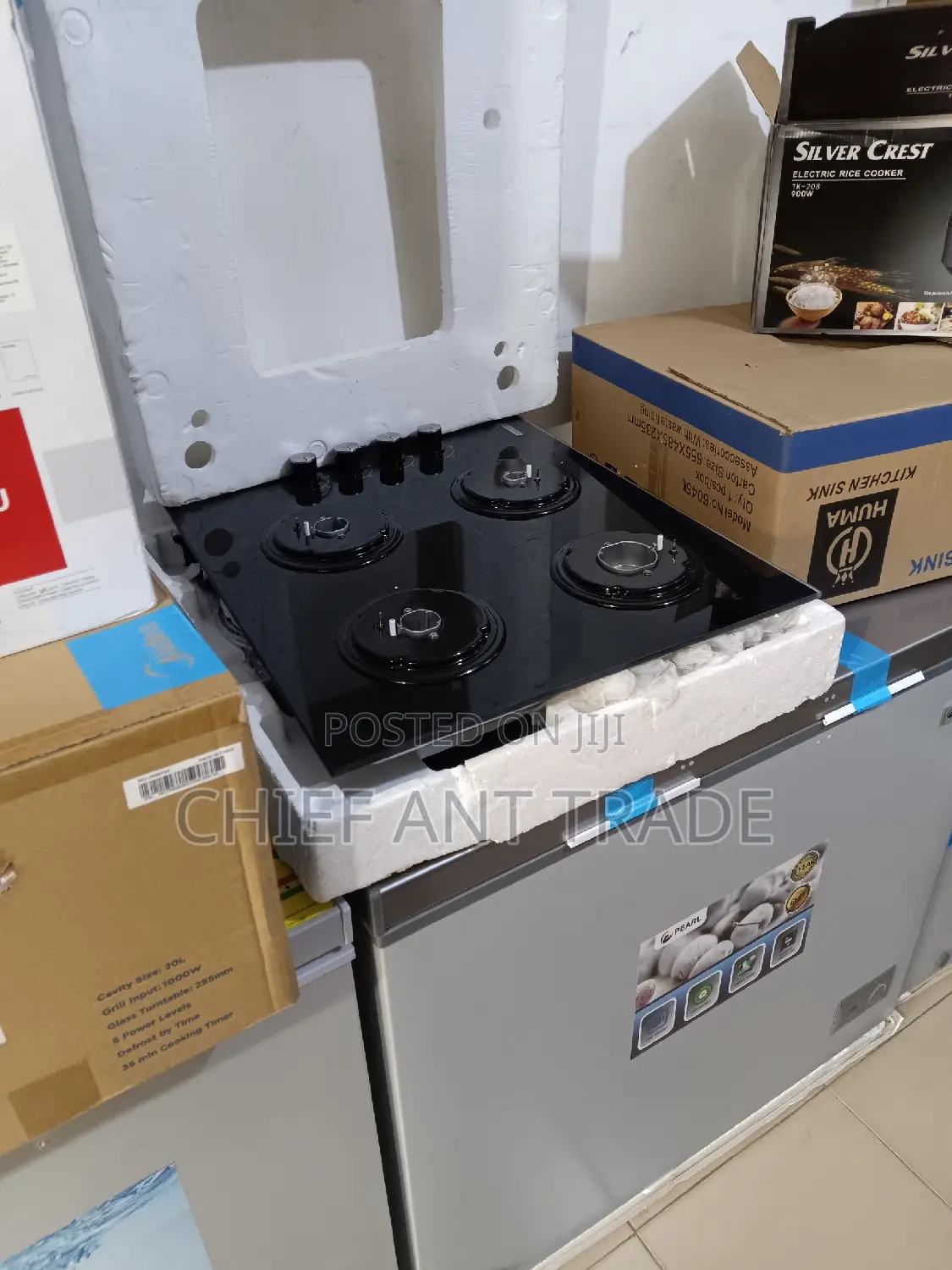 4 Burner Flat Cooker
