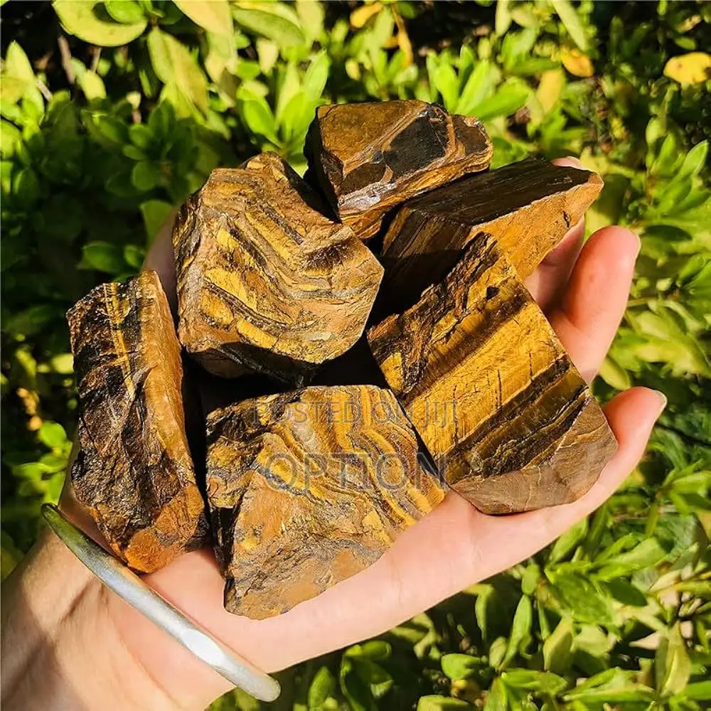 Tiger Eye Raw Natural Stones