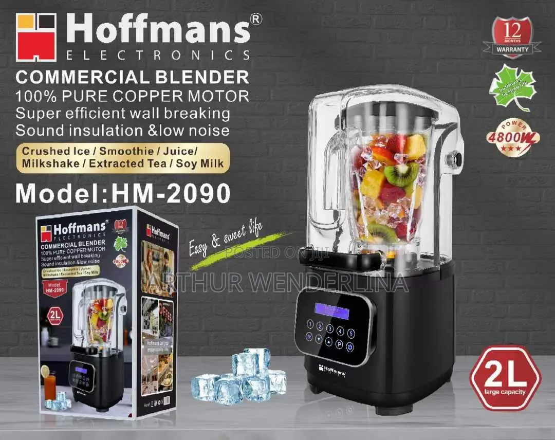 Hoffmans Quality Blender Commercial (2liters)