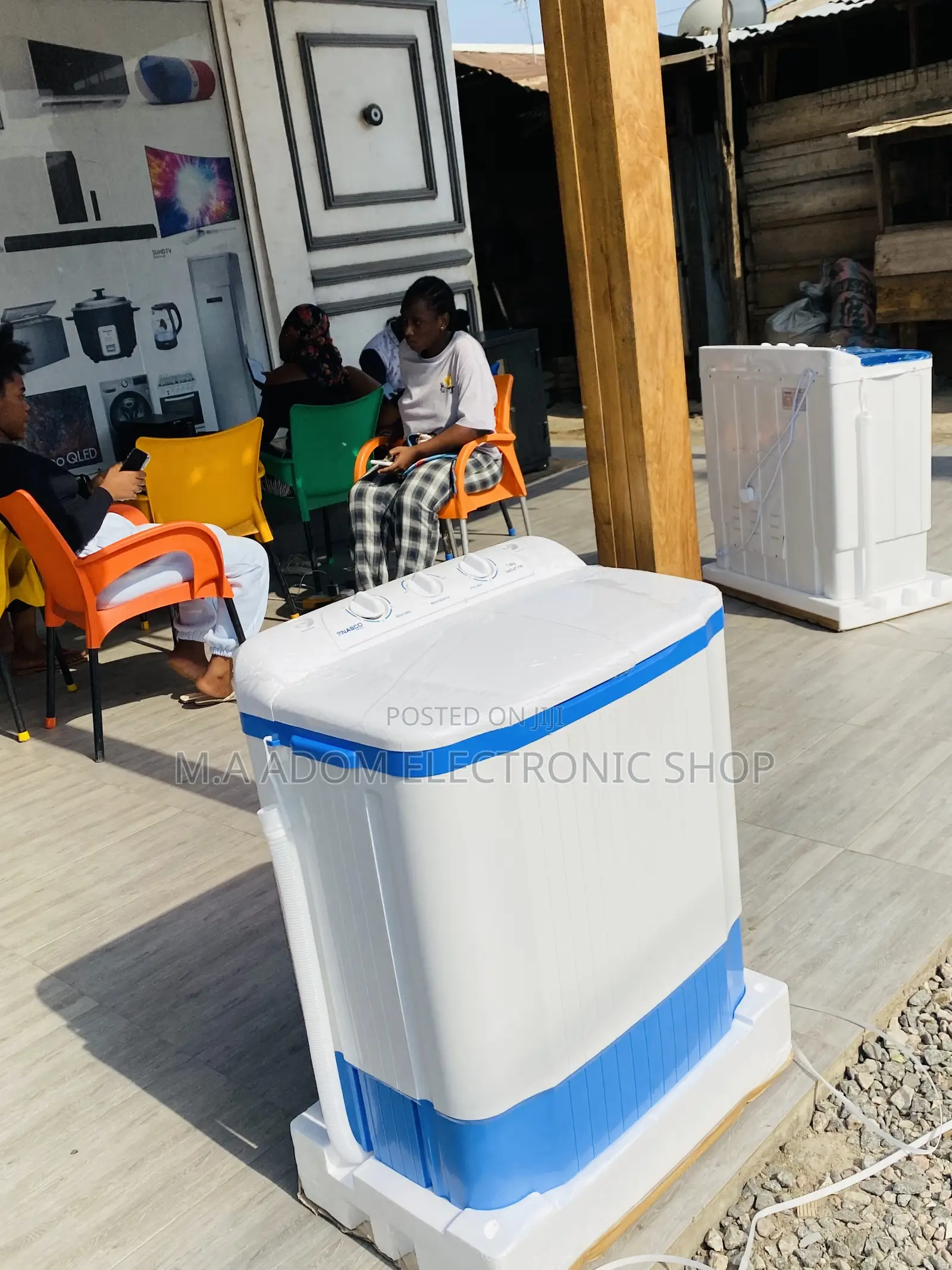 Brand New Nasco 7kg Twin Tub Electric Washing Machine.