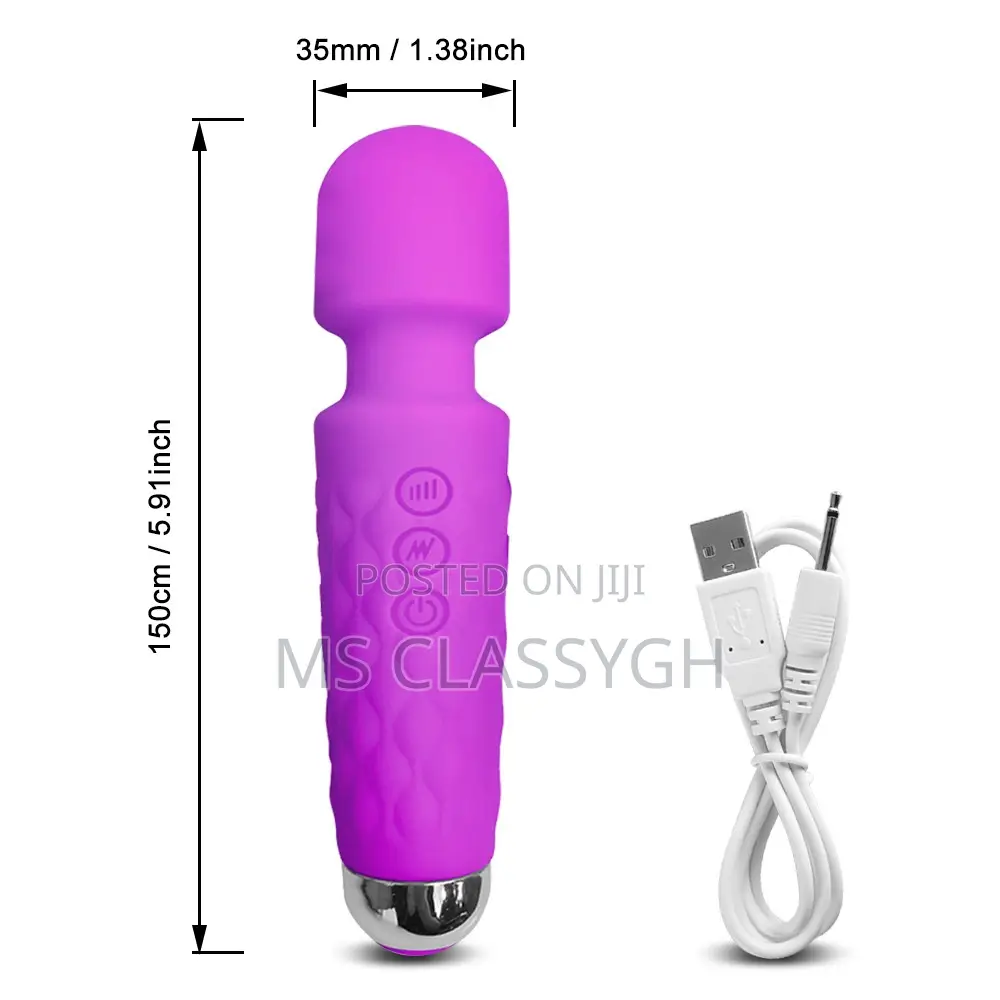 Av Magic Wand Vibrator 20 Modes Clitoral Stimulation G-Spot