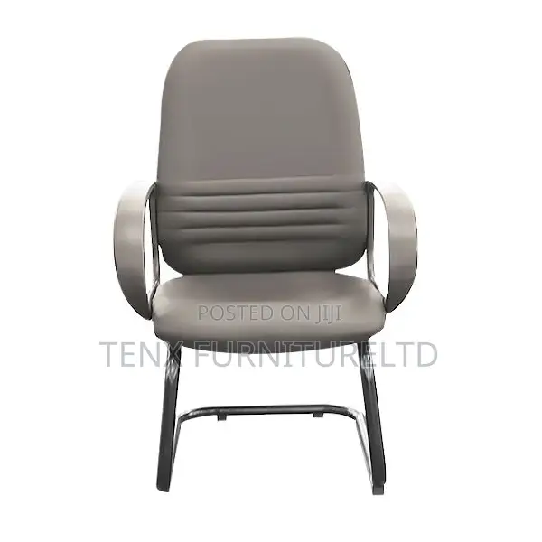 Visitor Chair W/Pl Armrest BLK