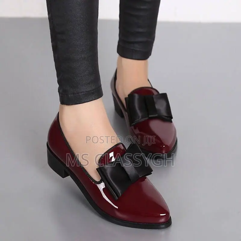 Pointed Toe Flats Shoes Women Patent Leather Casual Summer B