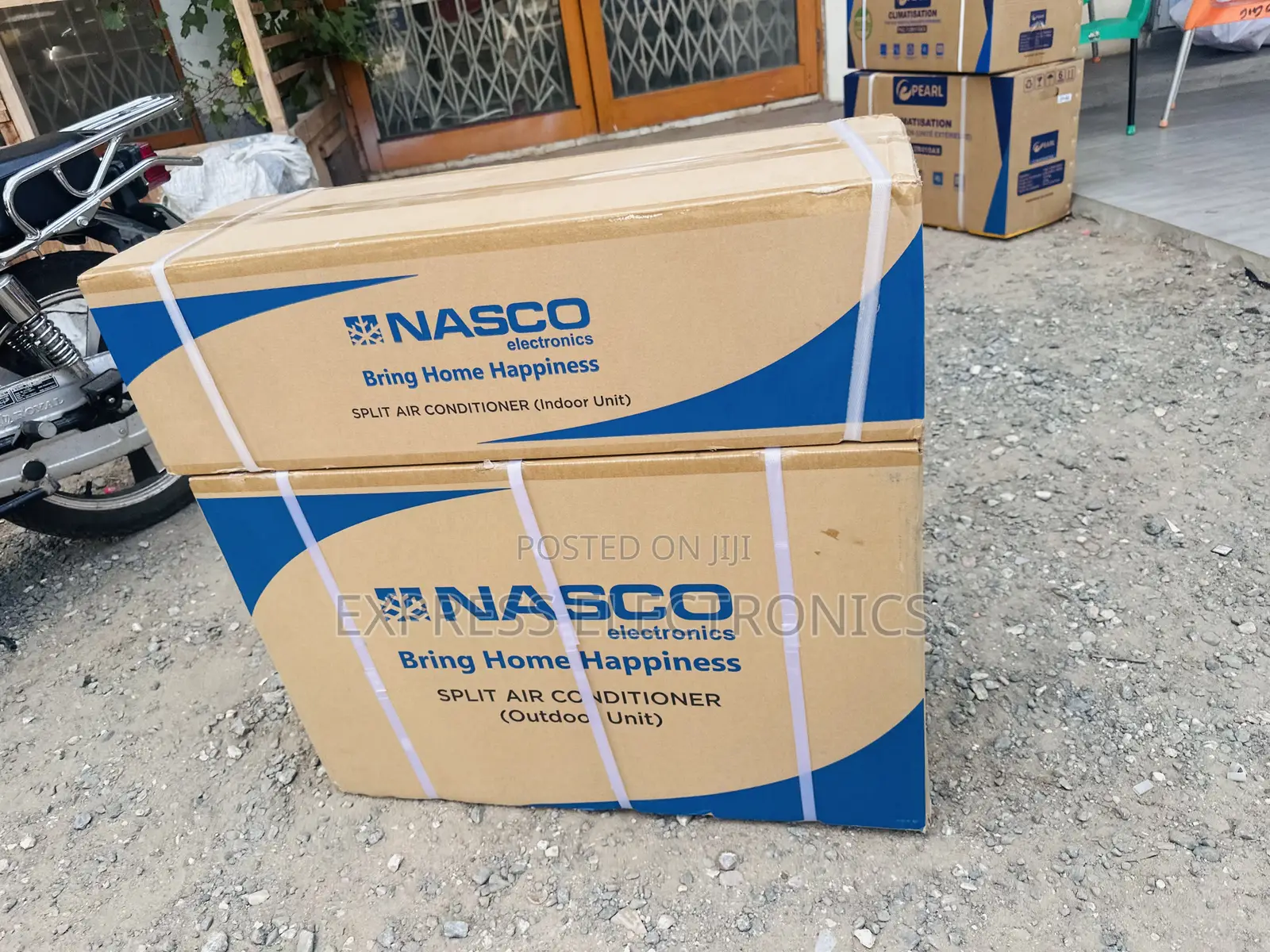Copper Condenser Sleek Air Conditioner Nasco 2hp