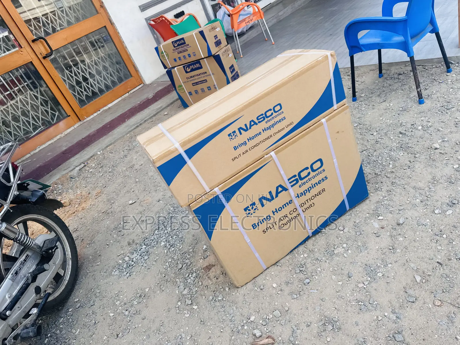 On - Off Dual Inverter Air Conditioner Nasco 1.5hp