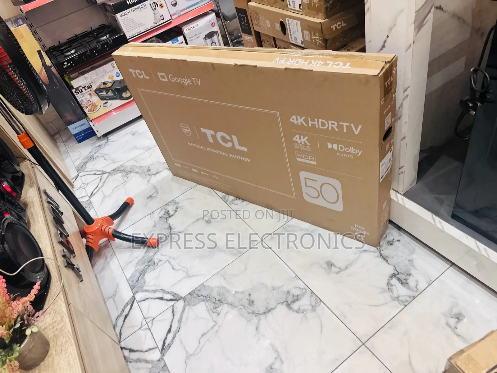 High Quality View Sleek Slim UHD Smart 50P635 TCL Tv
