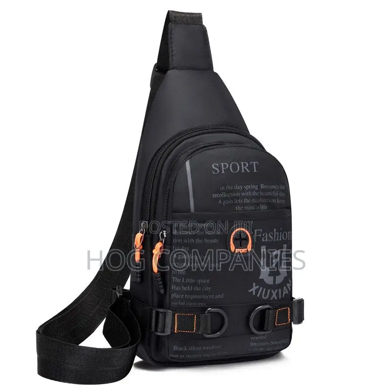 Waterproof Graffiti Chest Side Crossbody Bag