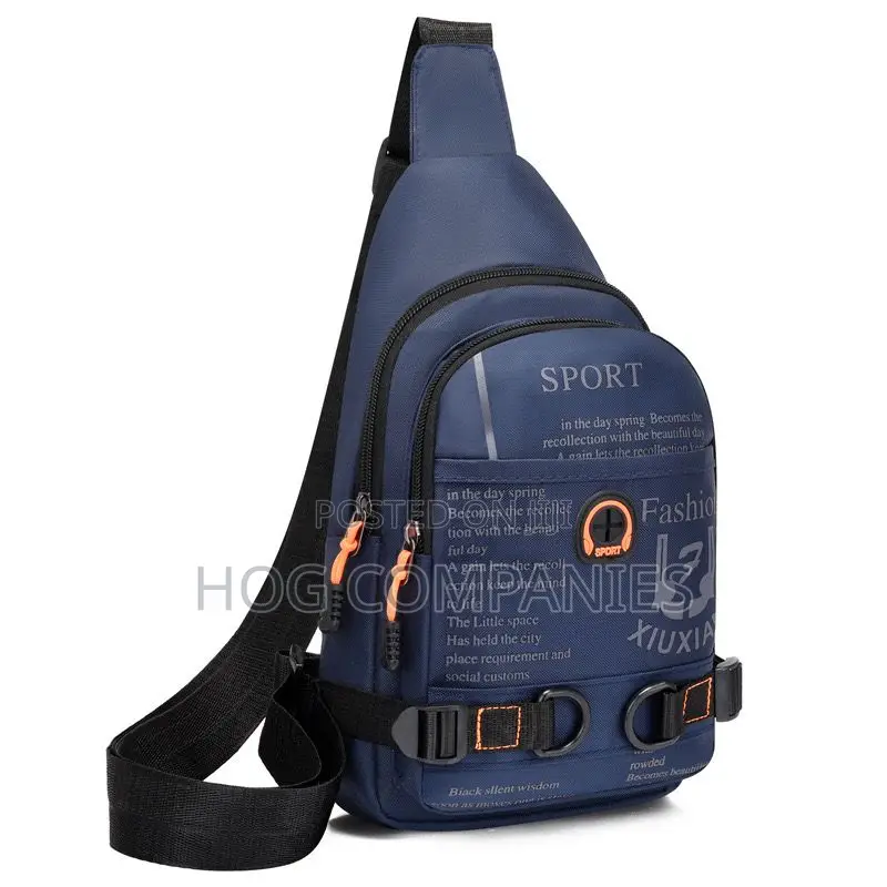 Waterproof Graffiti Chest Side Crossbody Bag