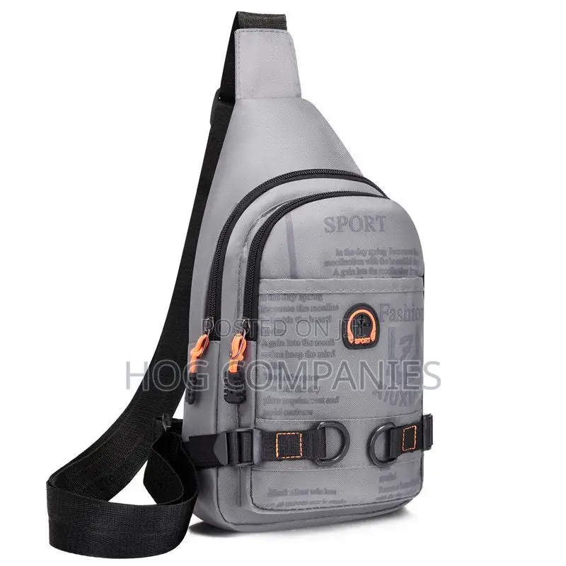 Waterproof Graffiti Chest Side Crossbody Bag