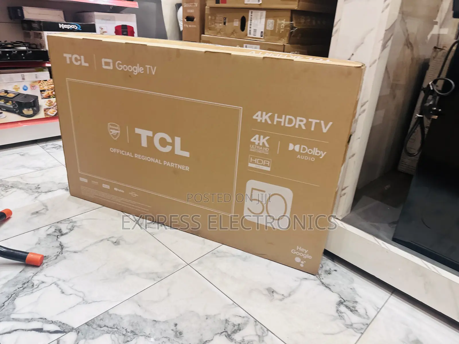 Android Slim UHD Smart TCL 50” Tv 50P635.