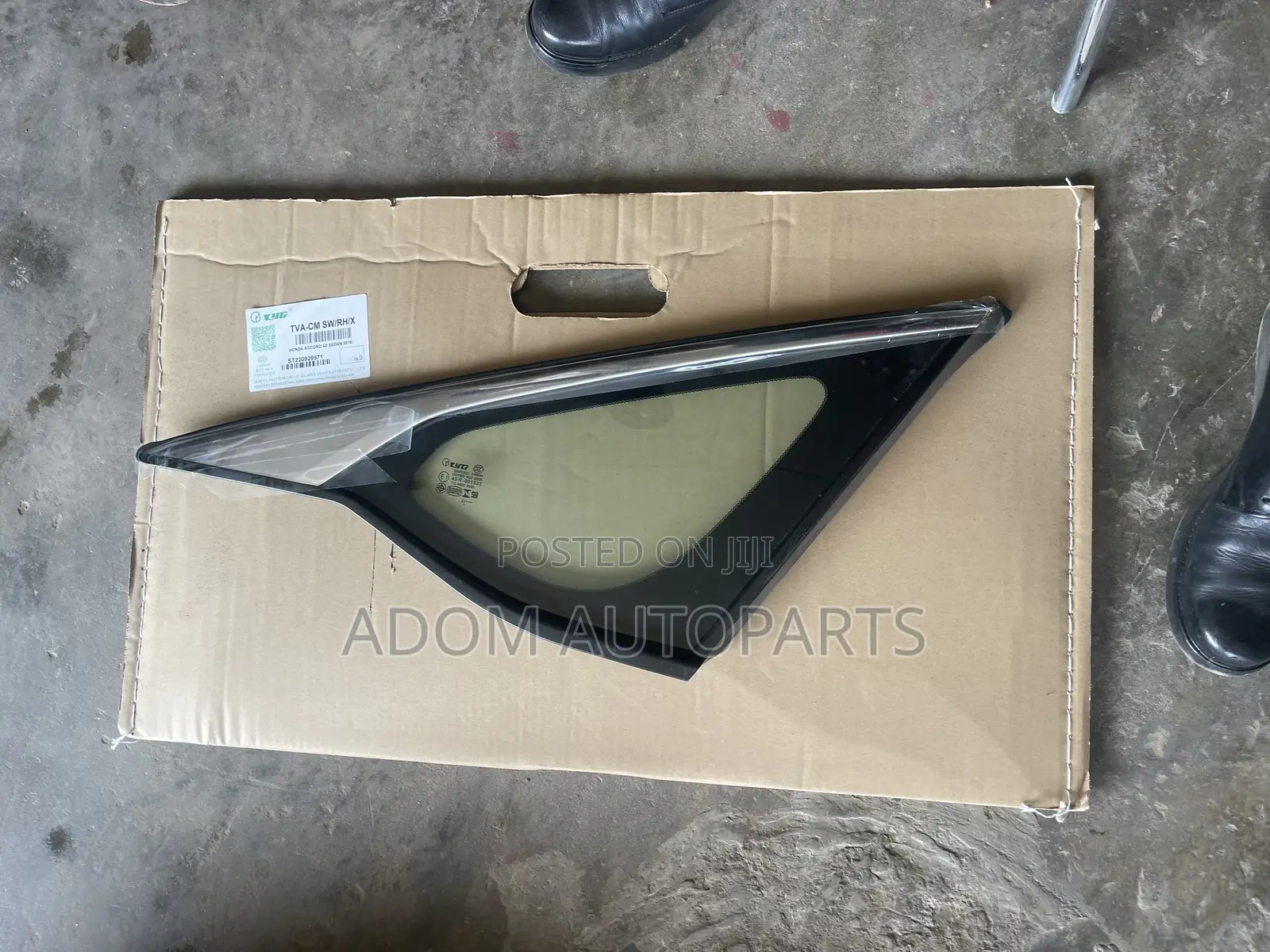 Honda Accord Body Vent Glass 2018 2019 2020 2021 2022