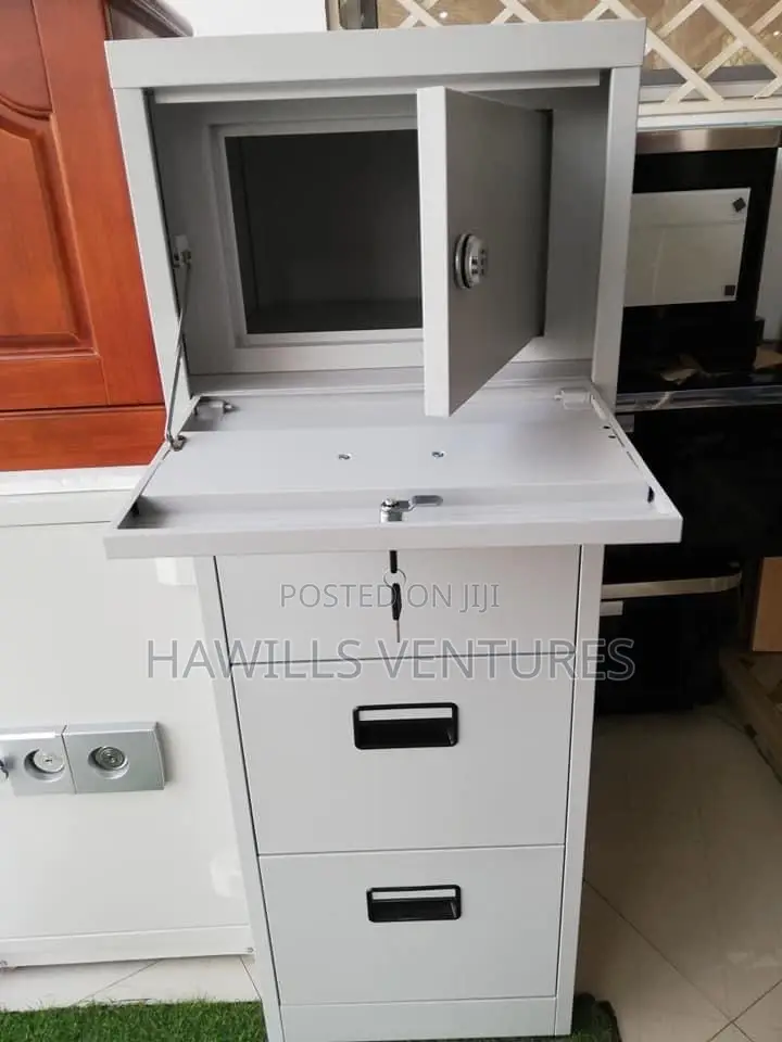 Four Drawer Cabinet With Safe