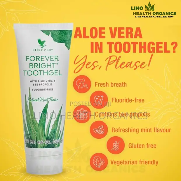 Fluoride Free Natura Toothpaste / Forever Bright Toothgel for sale  GH  120  Airport Residential Area  Tonaton.com