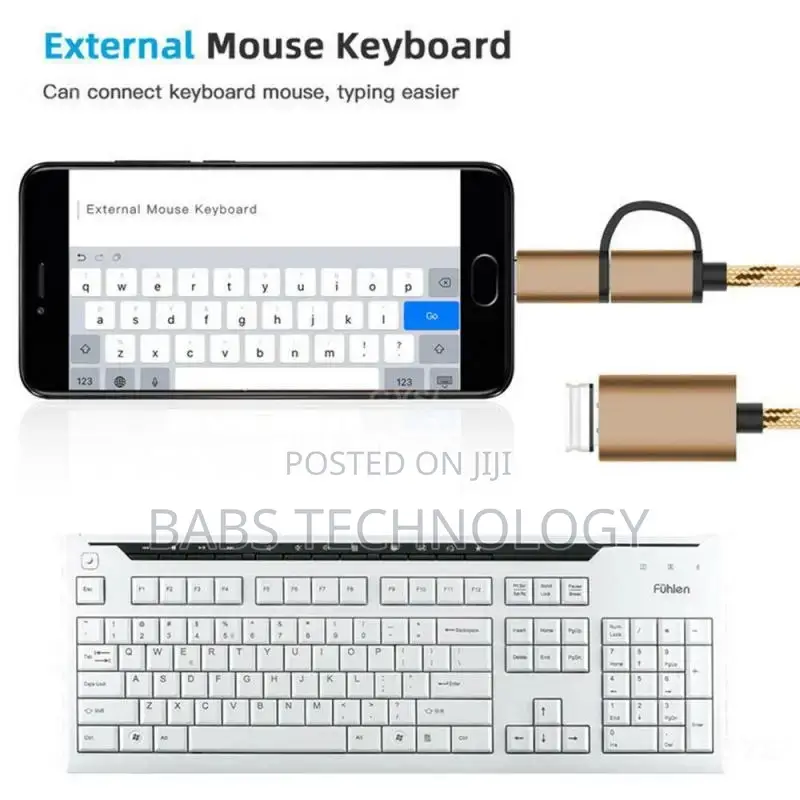 2 in 1 OTG ADAPTER