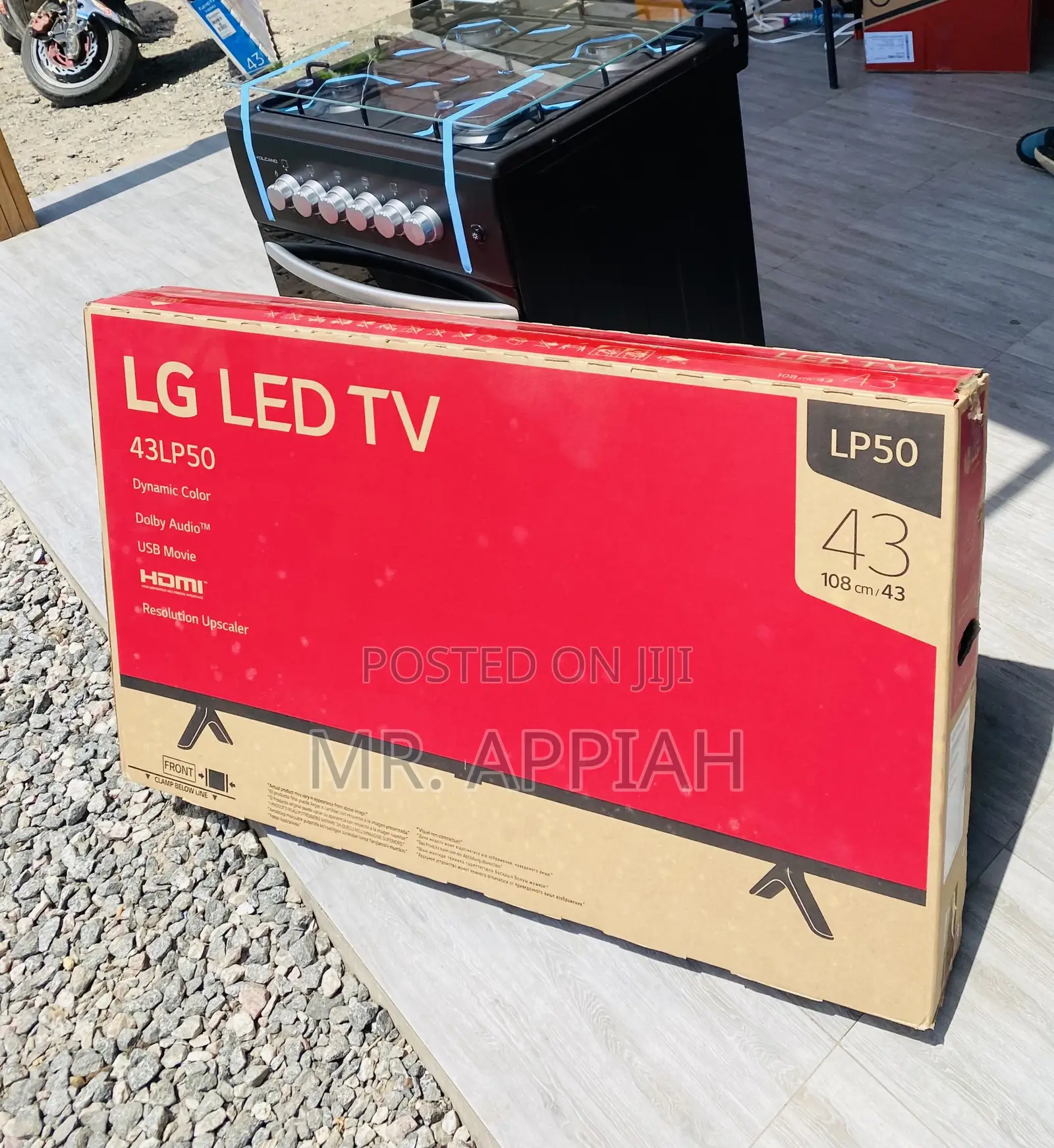 Authentic LG 43lp5000 43 Inch Full HD Electric Led Tv,Black