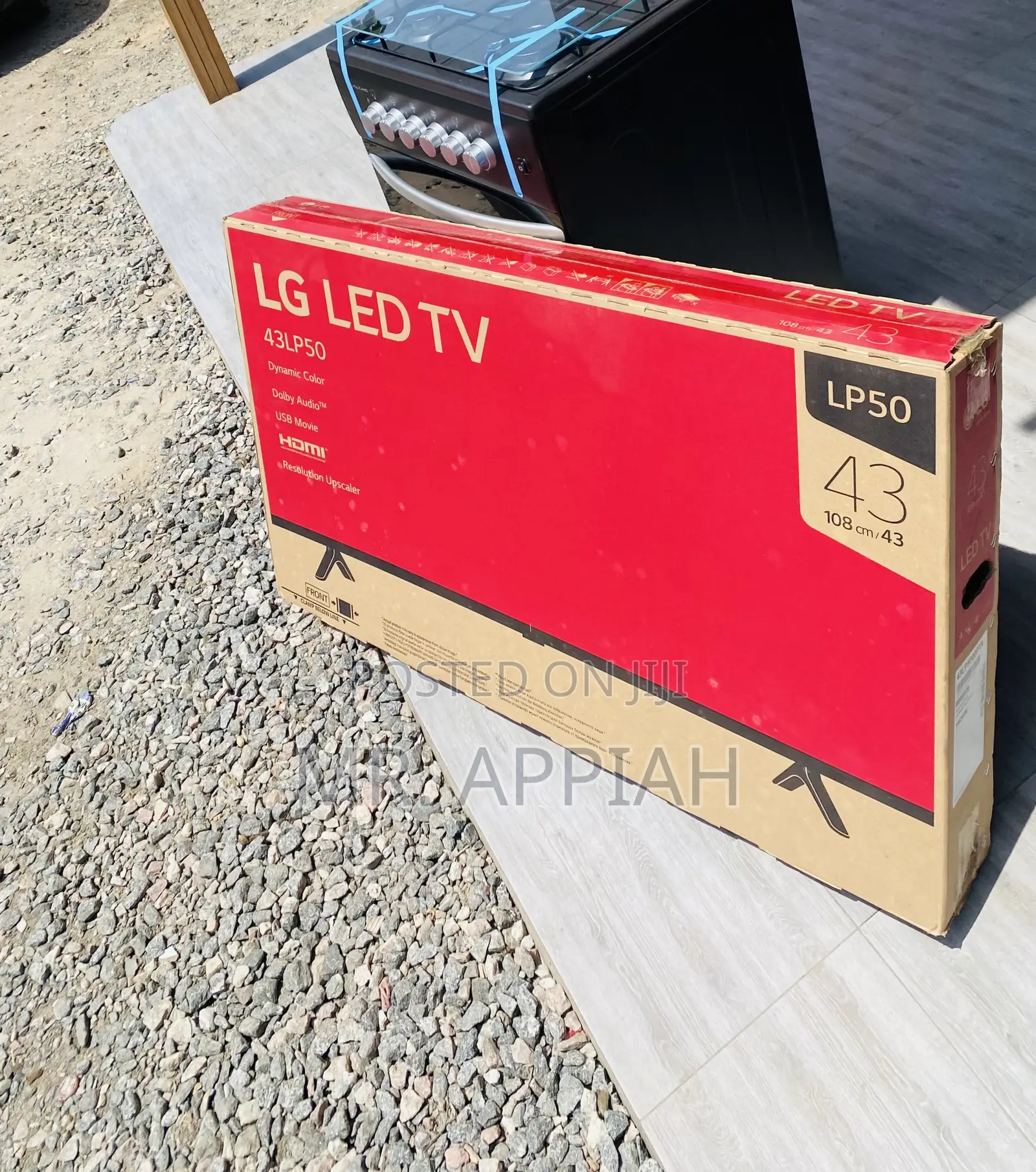 Authentic LG 43lp5000 43 Inch Full HD Electric Led Tv,Black