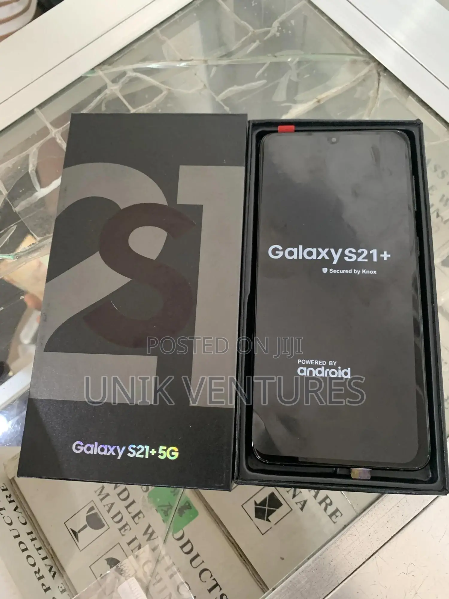 New Samsung Galaxy S21+ 5G 128 GB Black