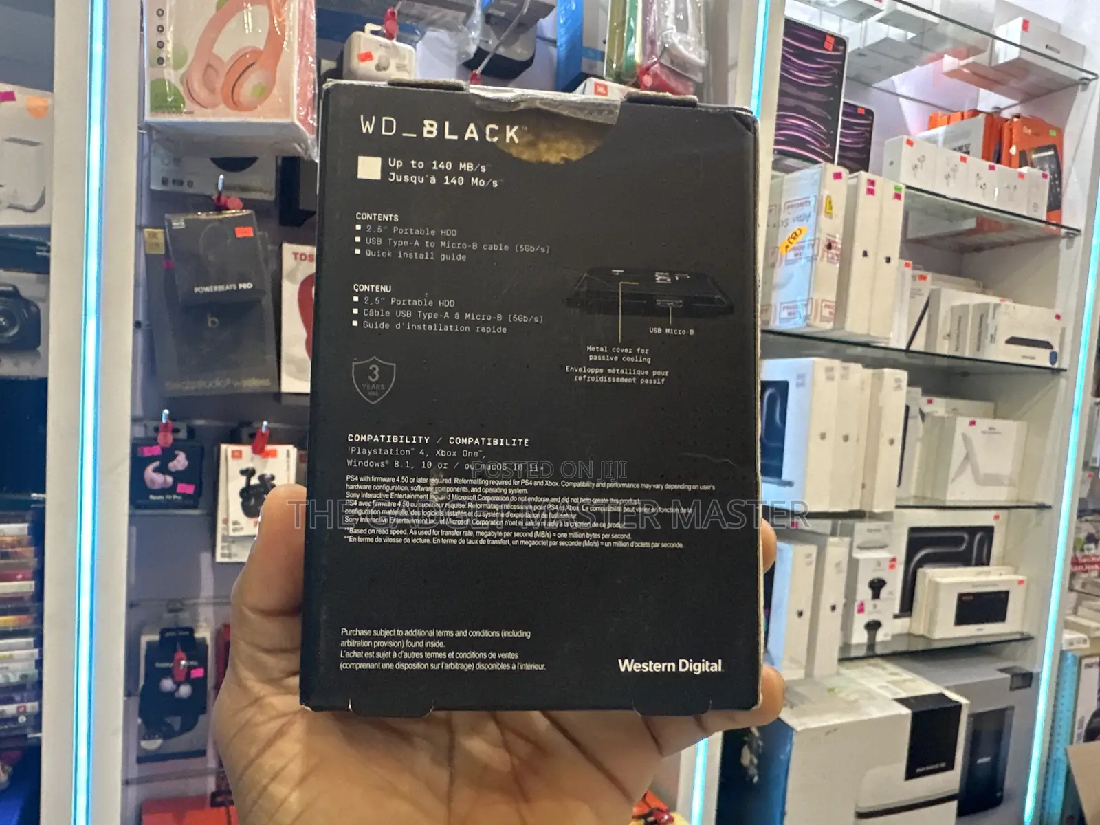 Western Digital Black P10 2tb Game Drive