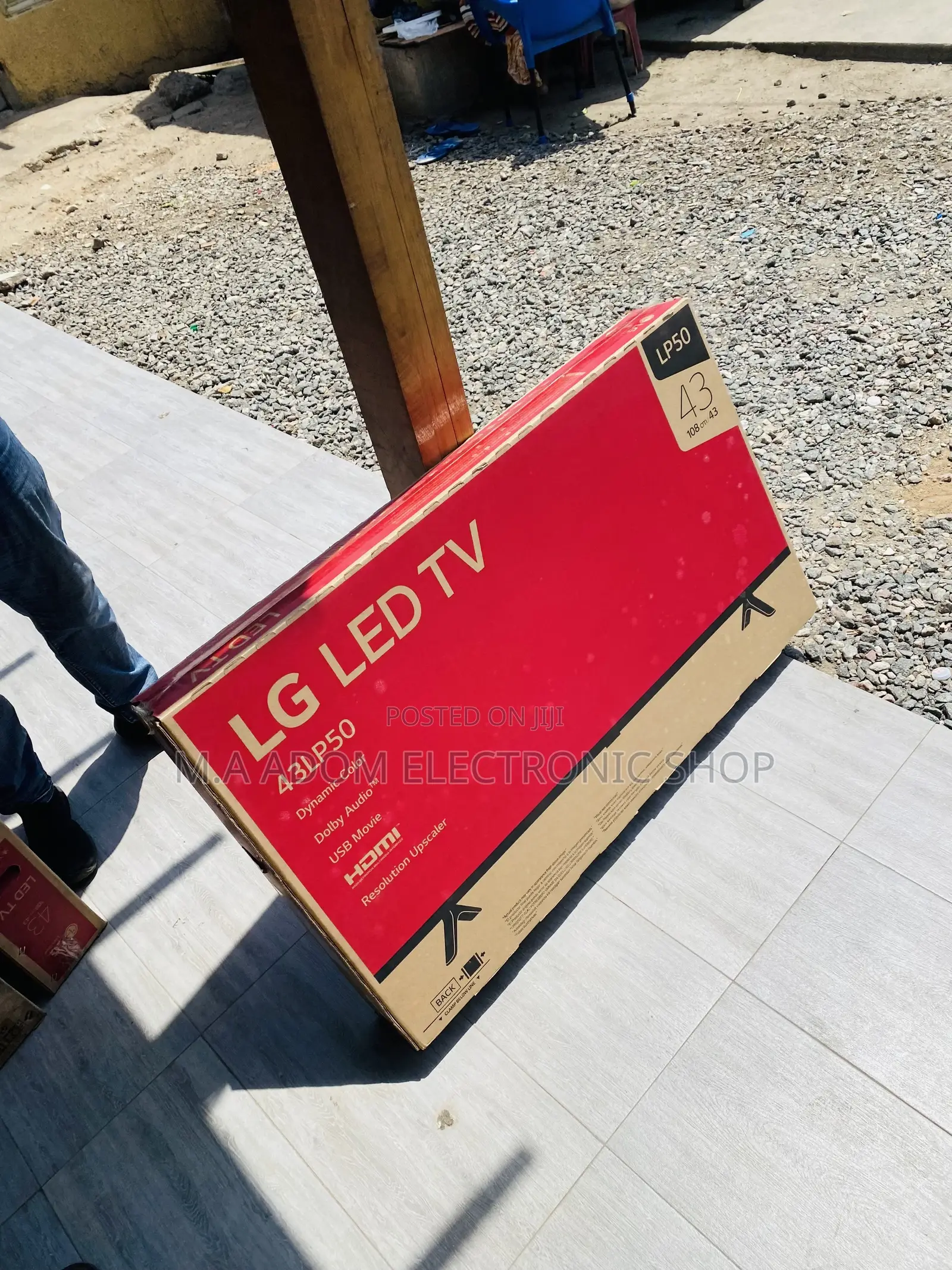 Sealed in Box LG 43lp5000 43 Inch Full HD Led Tv(Black).
