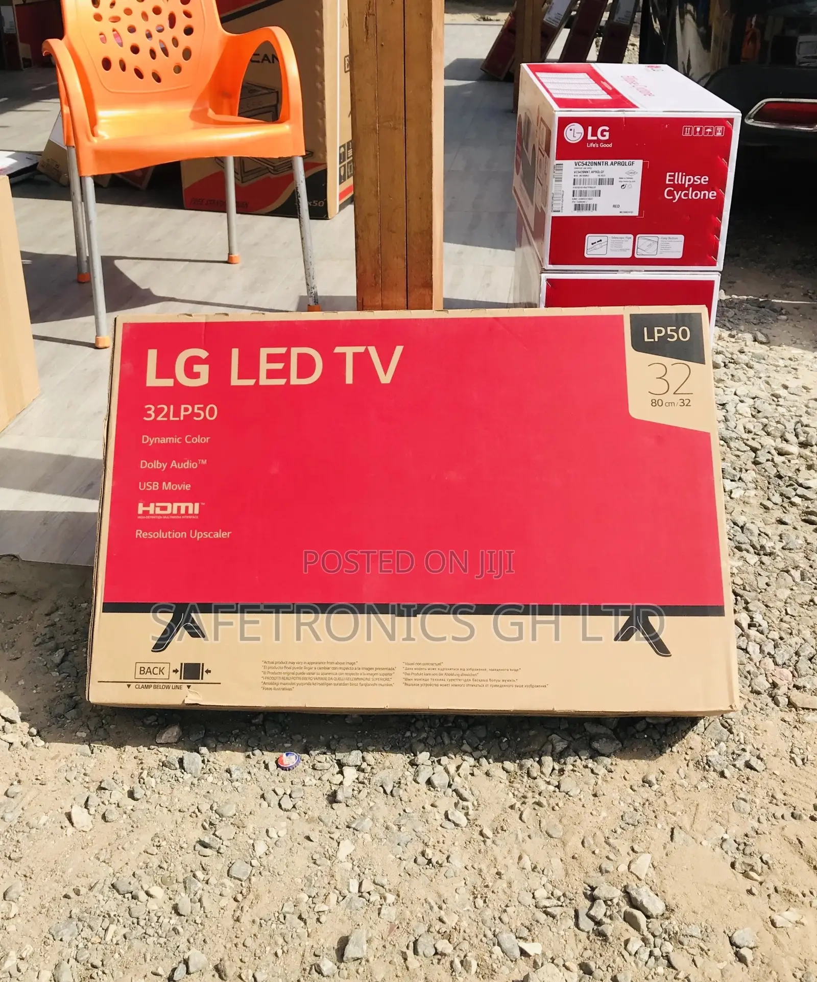 LG Electric LP50 32 Inches Glossy Led Black Smart Tv
