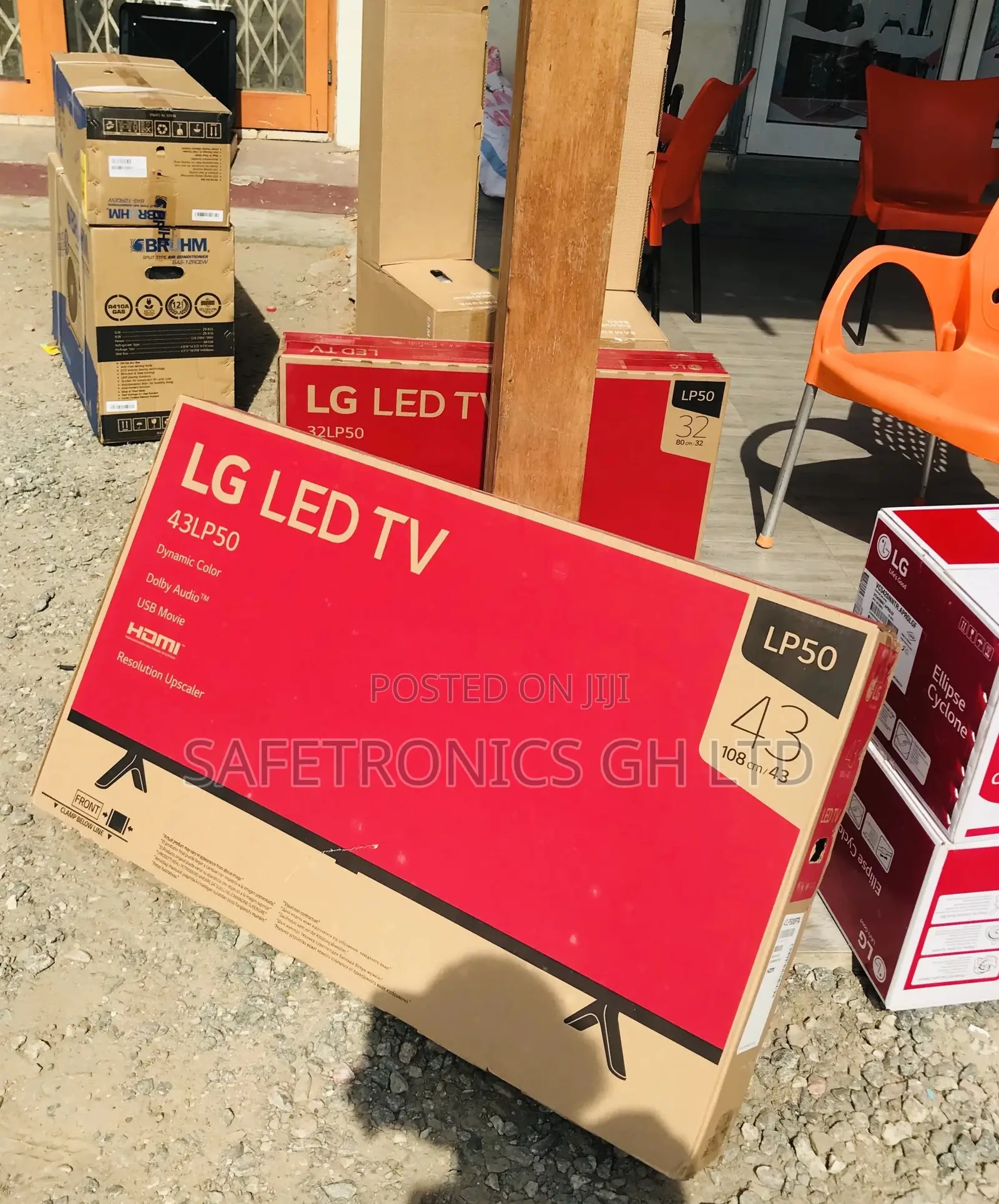 43 Inches Glossy Led LP50 Electric Black LG Smart Tv