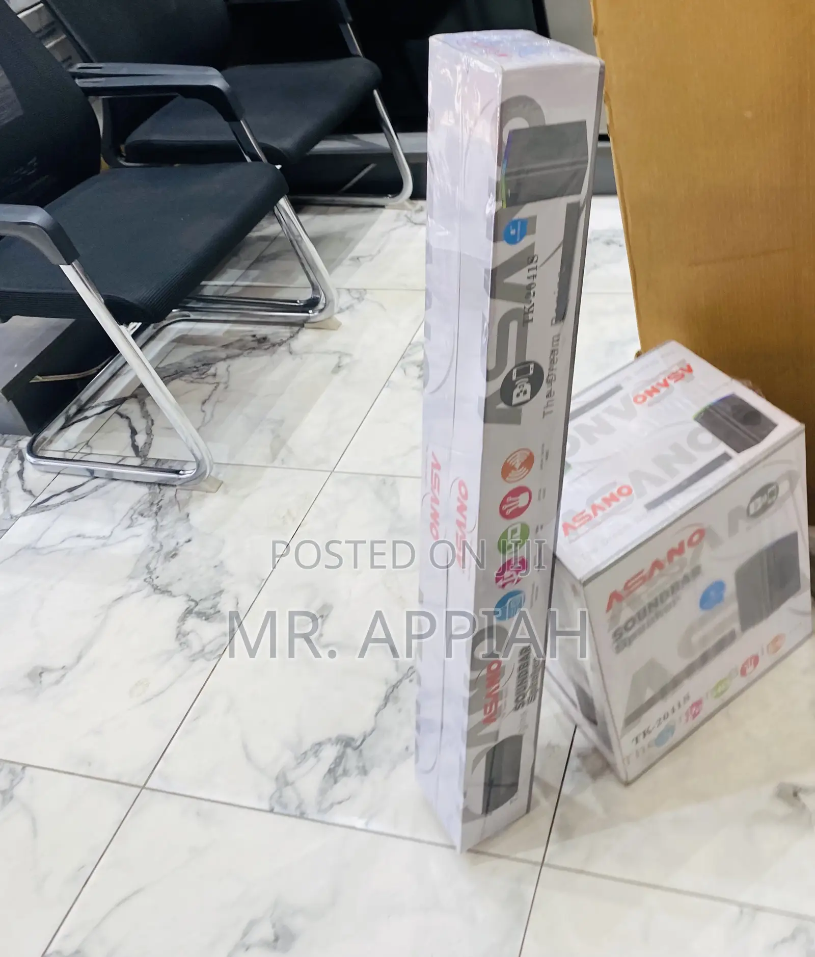 Classic Asano Bluetooth Electric Sound Bar System(Black).