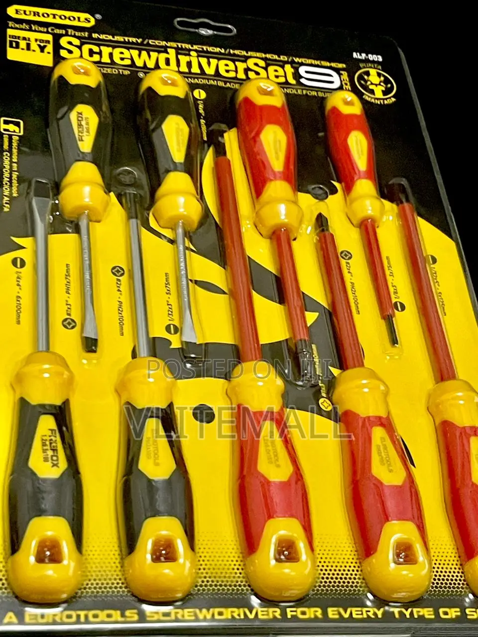 9pcs Screwdriver Set (ALF-003)