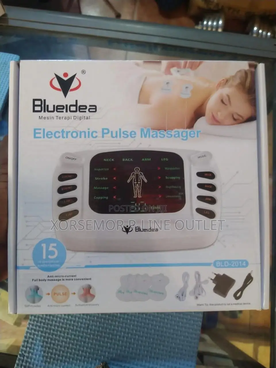 Min Electric Digital Pulse Massager