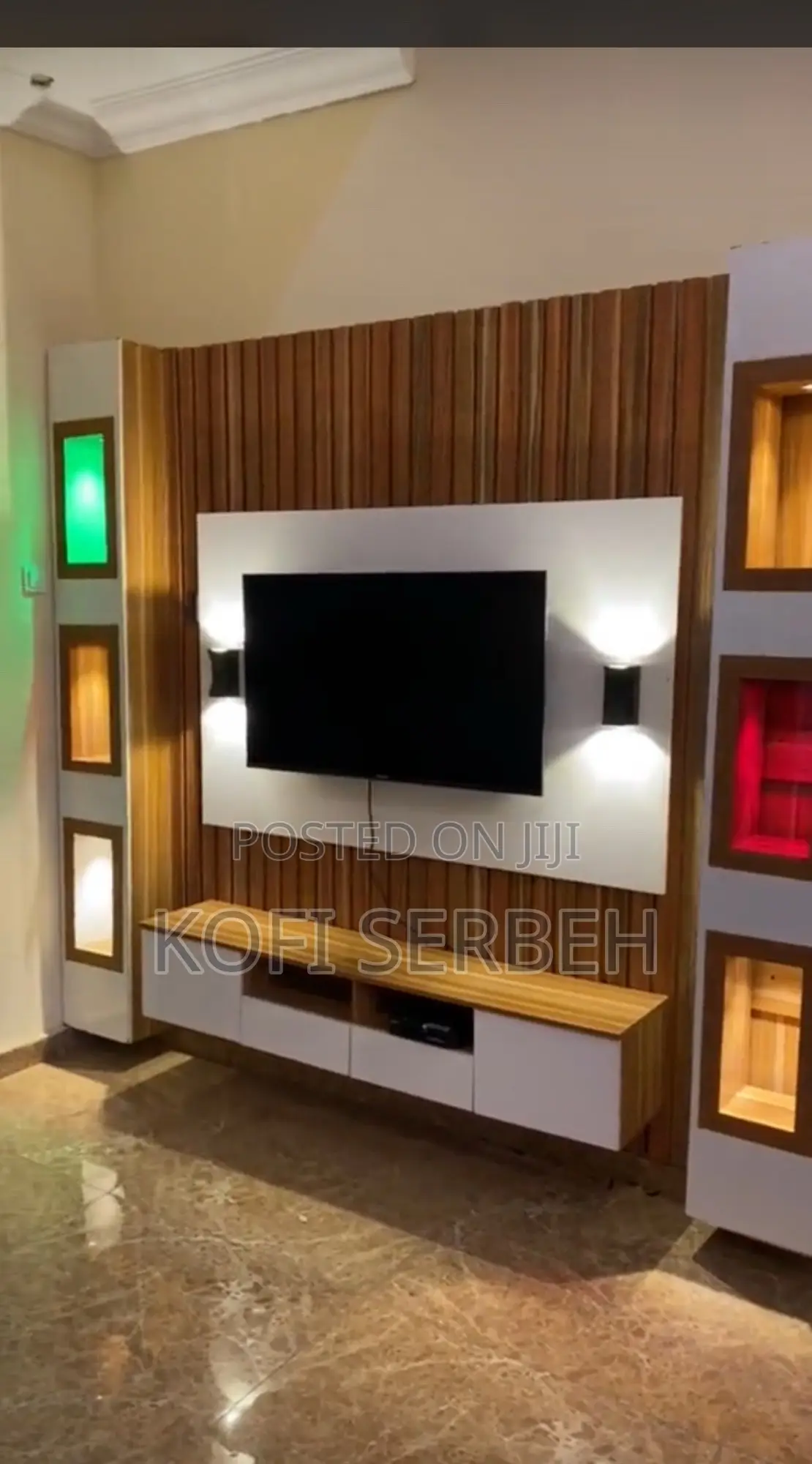 Original Led Tv Stand With Panels