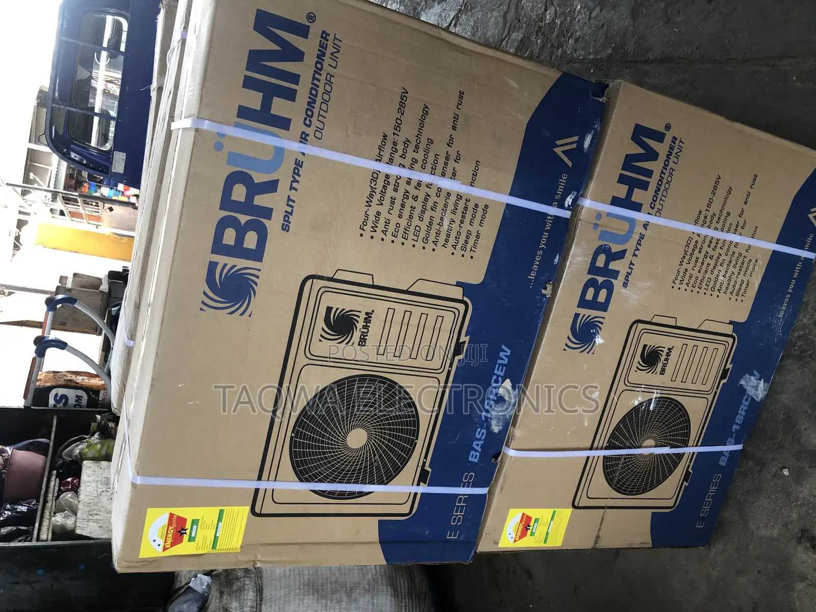 2.0hp R410a Fast Cooling Bruhm Air Conditioner