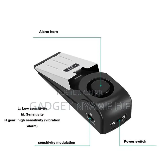 Hotel Door Burglar Alarm Door Gap Alarm Door Stopper Alarm