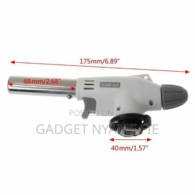 Torch Flame Gun Portable BBQ Heating Ignition With Butane