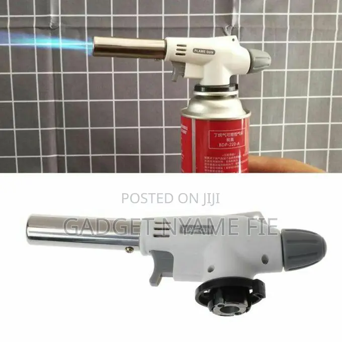 Torch Flame Gun Portable BBQ Heating Ignition With Butane